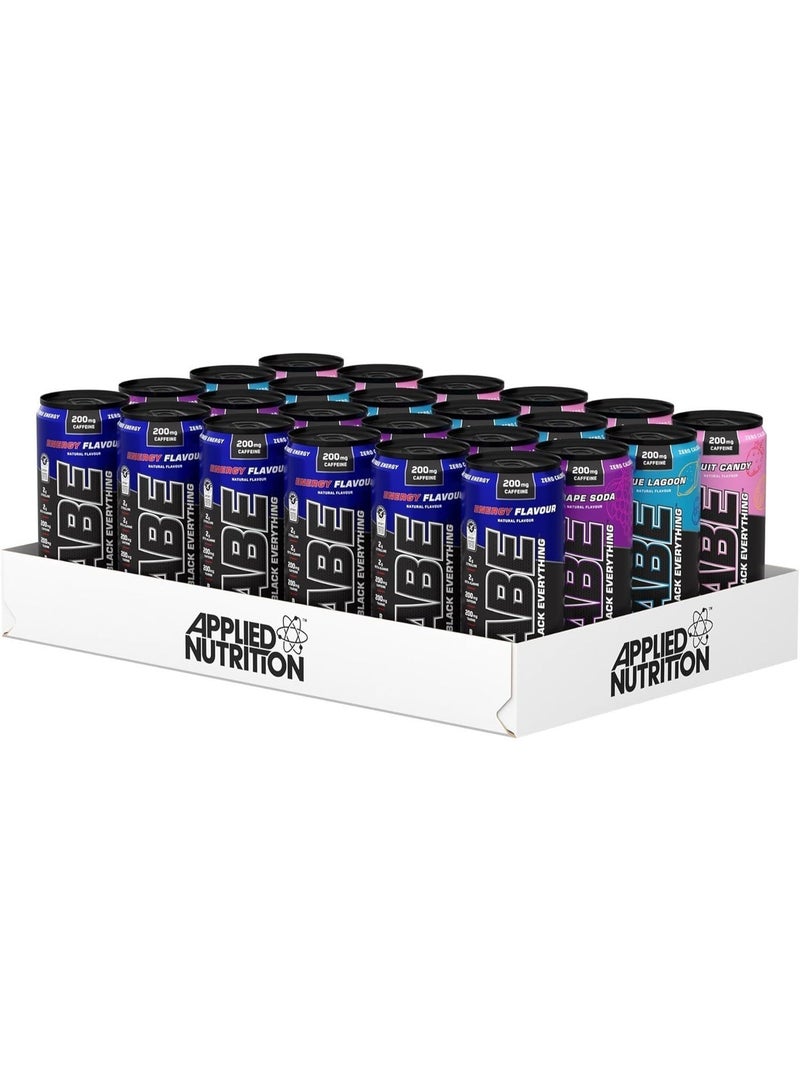 Applied Nutrition ABE Pre Workout Athletic Drink -  Sugar Free 330ml-Mix & Match - Image 1
