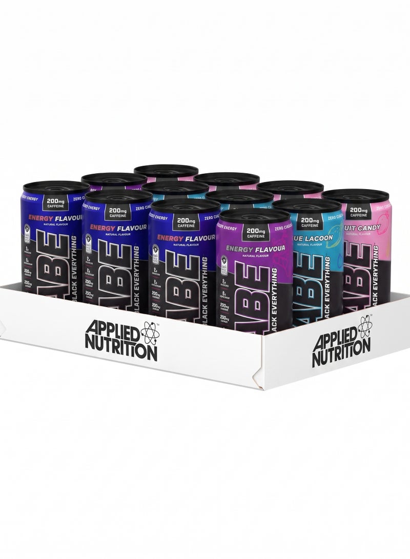 Applied Nutrition ABE Pre Workout Athletic Drink -  Sugar Free 330ml-Mix & Match - Image 1