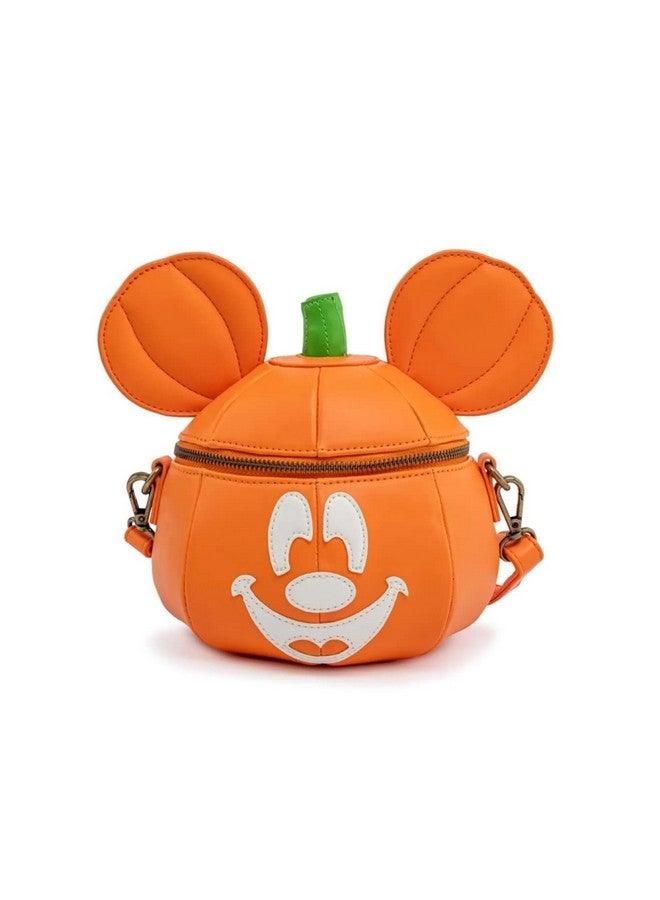 لاونج فلاي حقيبة كروس بودي من Loungefly Disney Micky Mouse Mick-O-Lantern Halloween - Image 1