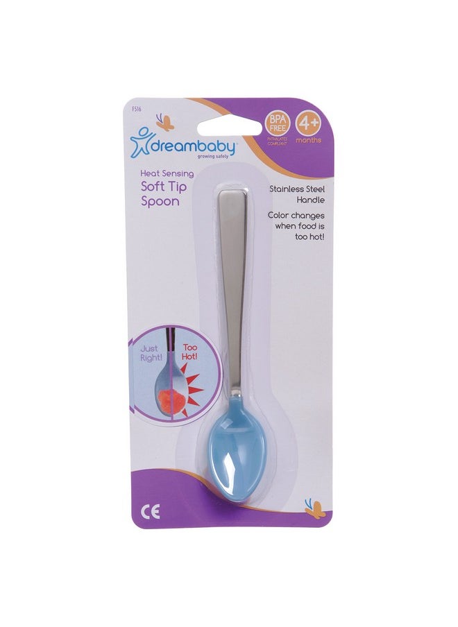 dreambaby Dreambaby Heat Sensing, Color Changing Soft Tip Spoon  - Image 4