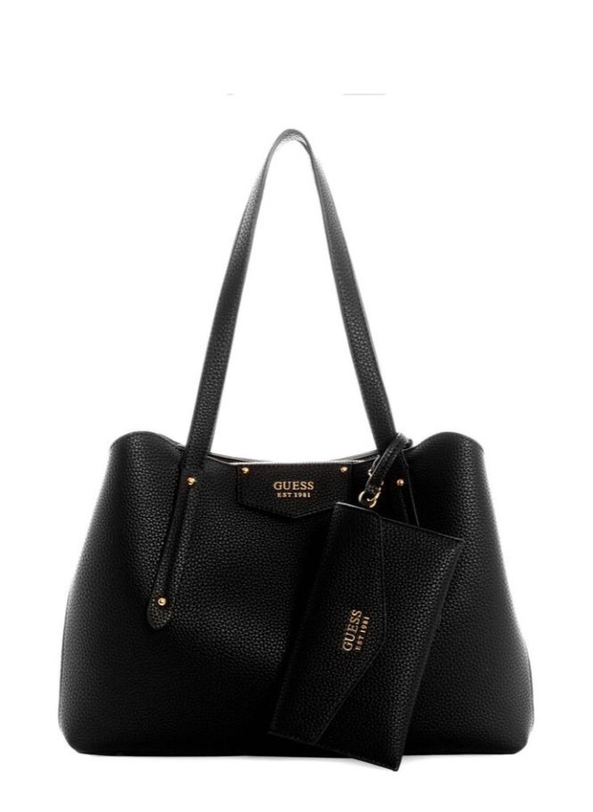 GUESS - GUESS women's Eco Brenton Tote Bag - Image 1
