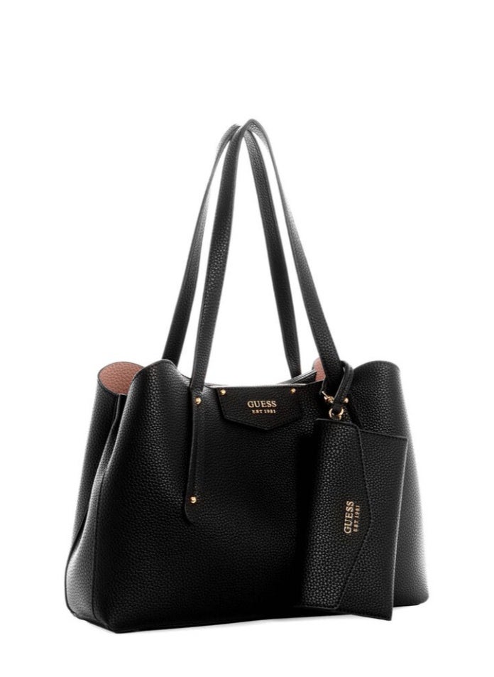 GUESS - GUESS women's Eco Brenton Tote Bag - Image 1