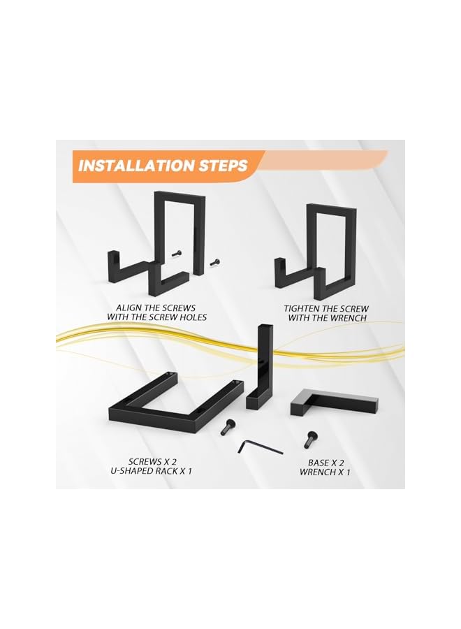 The Bros Large Metal Plate Stands for Display, Vinyl Record Holder Display Stand, Metal Display Stand for Artwork, Decorative Photo Frame Stand for Picture Frame, Plate, Dish, Photo Easel, Books - Image 5