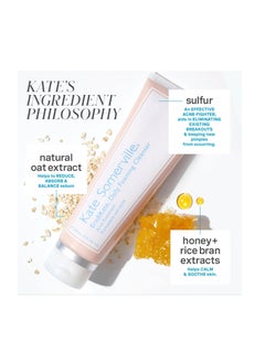 Kate Somerville Kate Somerville EradiKate Daily Foaming Cleanser Acne Treatment - Clinically Formulated Medicated Face Wash Balances Skin and Cleans Pores, 4 Fl Oz  - Image 2