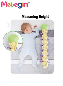MEBEGIN Stuffed Caterpillar Sensory Toy with Multi-Sensory Crinkle, Rattle and Textures, Baby Musical Plush Toy with Intimate Ruler Design, Multi-sensory Montessori Toys for Babies, Made of Environmentally Friendly Non-toxic Materials, Ideal Gifts for Babies  - Image 5