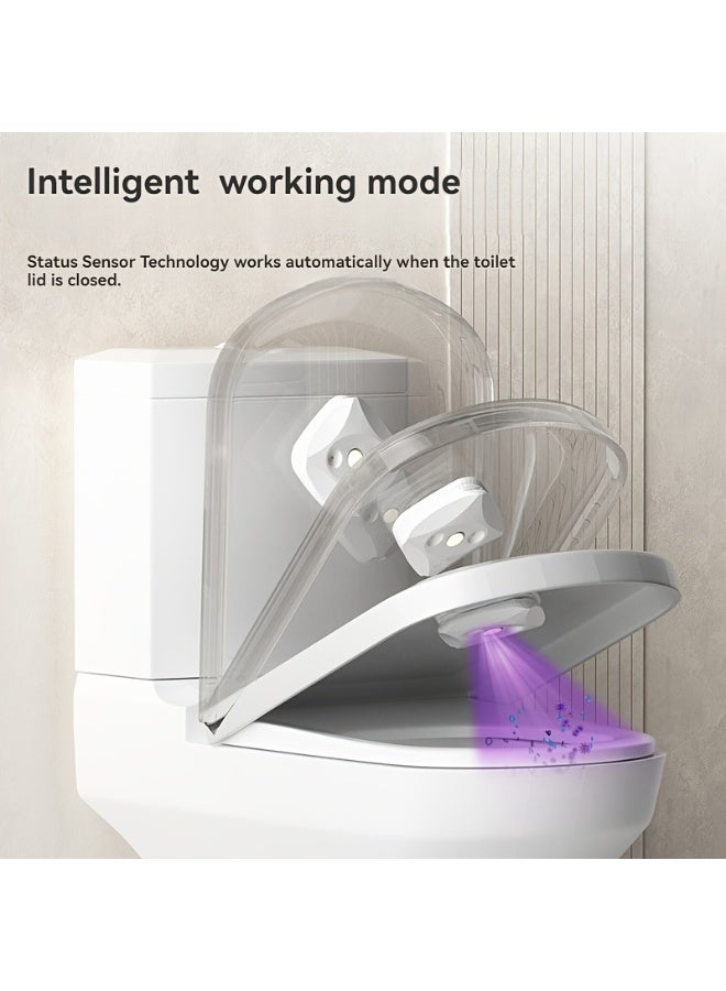 HOMESTAR 1 Smart Toilet Cleaner Toilet Purifier Double-sided Adhesive Multifunctional And Portable, Easy to Install Suitable for Home And Business Trave - Image 3