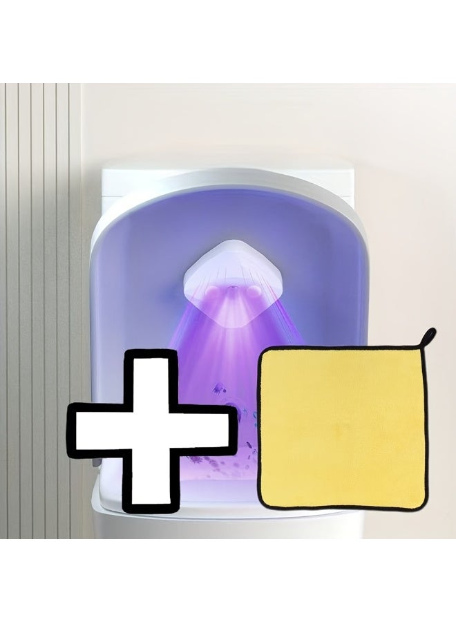 HOMESTAR 1 Smart Toilet Cleaner Toilet Purifier Double-sided Adhesive Multifunctional And Portable, Easy to Install Suitable for Home And Business Trave - Image 5