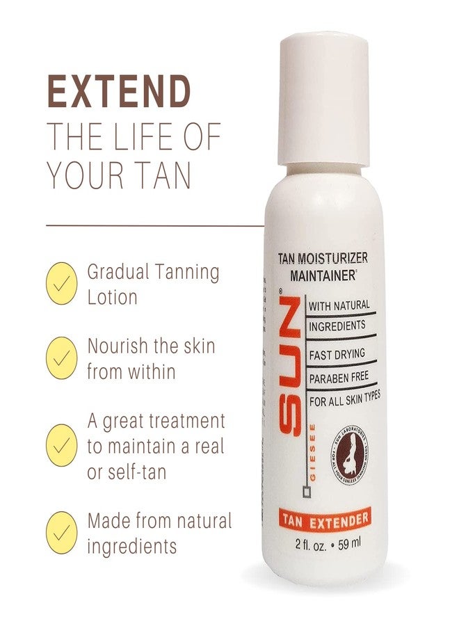 Sun Laboratories By Giesee Tan Extender Glow Lotion 2 oz - Self Tanning Lotion, Self Tanner, Tanning Lotion, Travel Size, After Tan Moisturizer, After Sun Lotion, Face Tanning Enhancer - Image 2