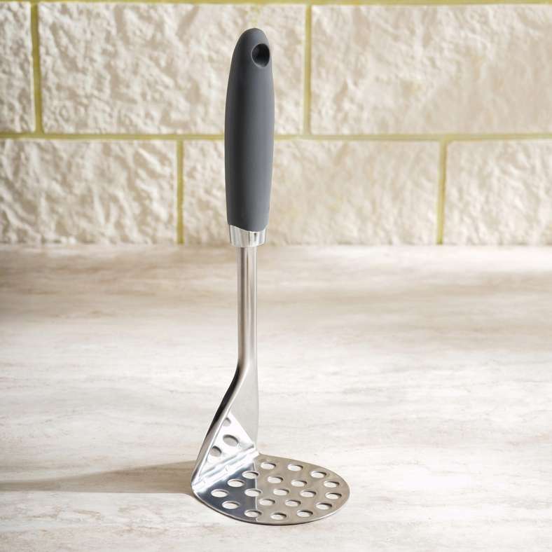 Pan Home هراسة بطاطس رمادية للمطبخ - Image 3