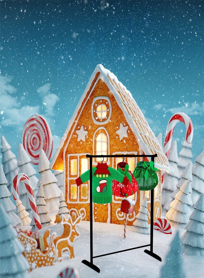 هونغداو 11 قطعة من إكسسوارات ملابس الدمى في عيد الميلاد تتضمن تنانير صوفية خضراء وحمراء وملصقات سانتا قابلة للتركيب ملابس دمية عيد الميلاد هدية لزينة عطلة عيد الميلاد - Image 4