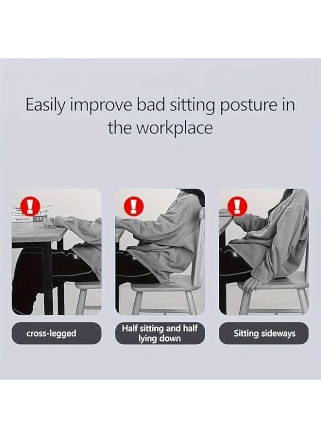 Generic Ergonomic Posture Seat – Portable Pelvic & Back Support Chair Cushion with Non-Slip Pads for Office, Home, Car & Study – Improves Sitting Comfort & Alignment - Image 2