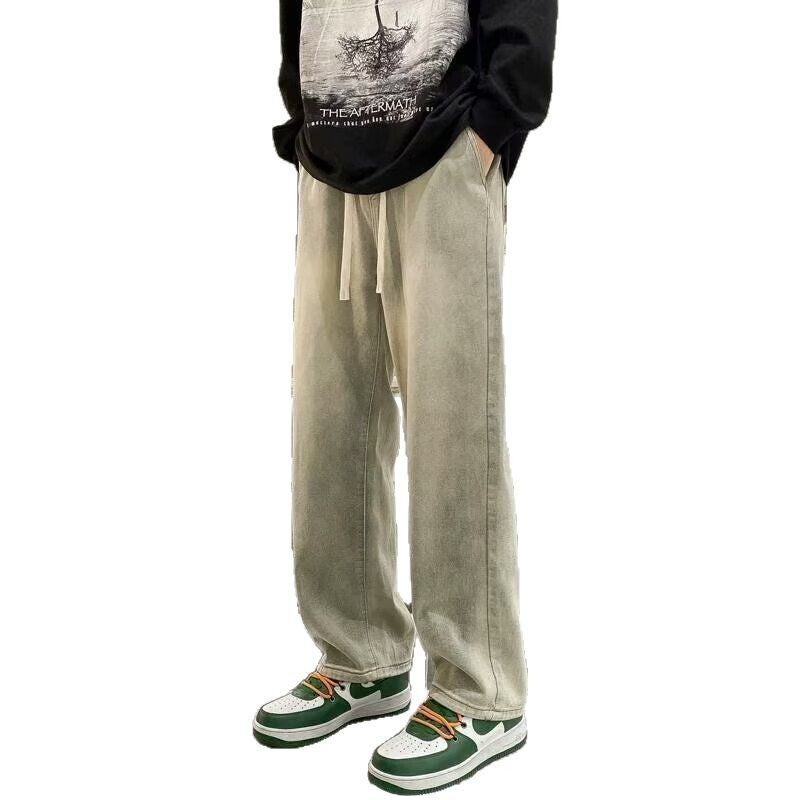 Unisex Classic Denim Jeans Loose Fit Daily Outdoor Wear - Image 5