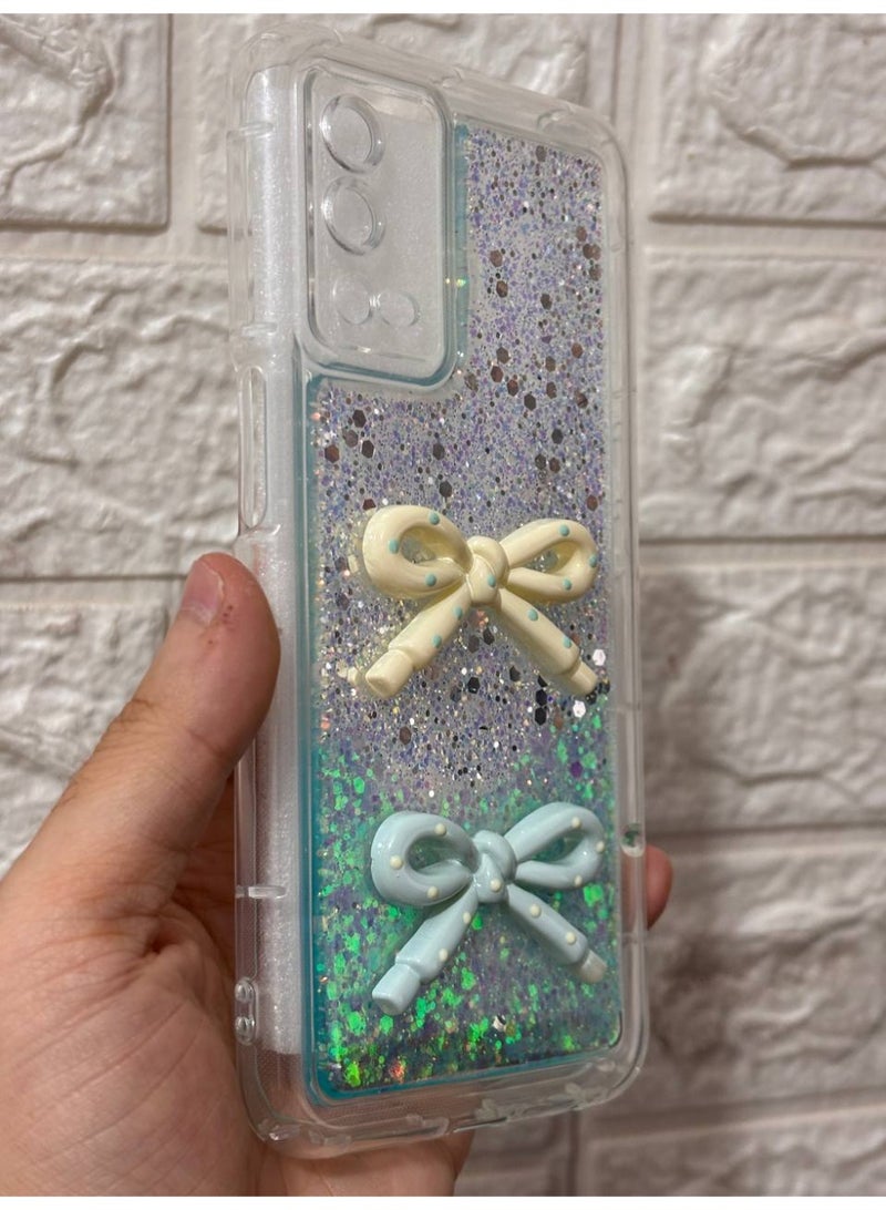 Back cover with a bow, compatible with the phone OPPO A55 - Image 2