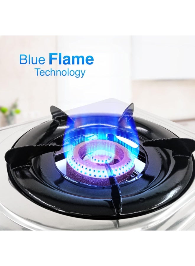 Mr. Light Single GAS Burner, Attractive Design, One Burner Stove Cooktop With Auto Ignition, Outdoor Grill Camping Stoves Stainless Steel Body. Mr.2557 - Image 5