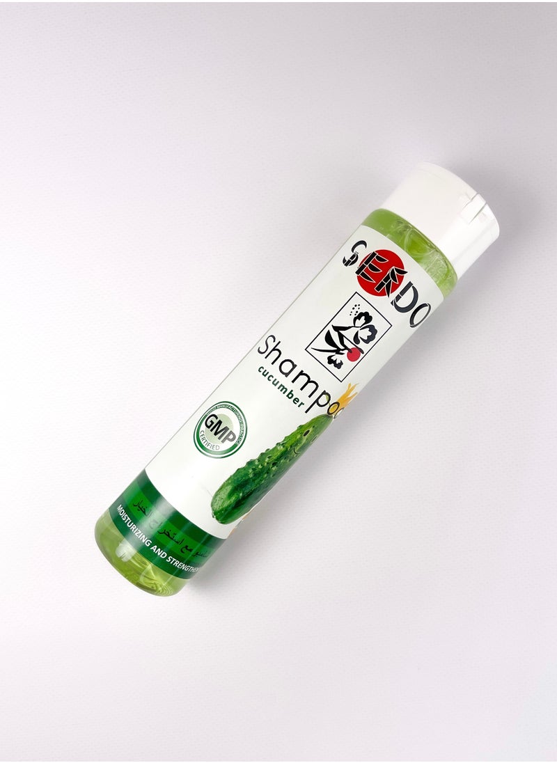 Sendo - Hair Shampoo With Cucumber Extract Moisturizing And Strengthening 350 ml - Image 1