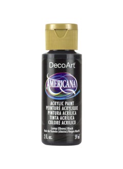 DecoArt DecoArt Americana Acrylic Paint, 2-Ounce, Lamp Black 