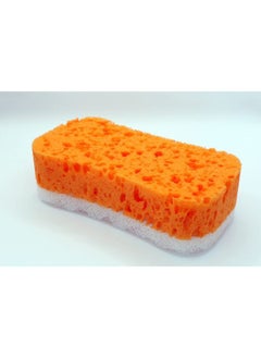 Super Spongex Luxury Large Pack of 3 Bath Sponge Luxury Sponge for glorious bath massage sponge Dual quality sponge one side for softer feel and other side for exfoliation  - Image 3