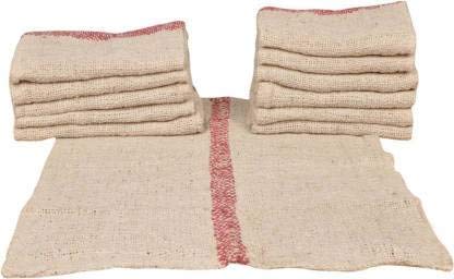 Atipriya Floor Cleaning Mop/Pocha Cloth Duster Cotton Napkin (Large Size) (Pack of 12) 21x21 inch - Image 1