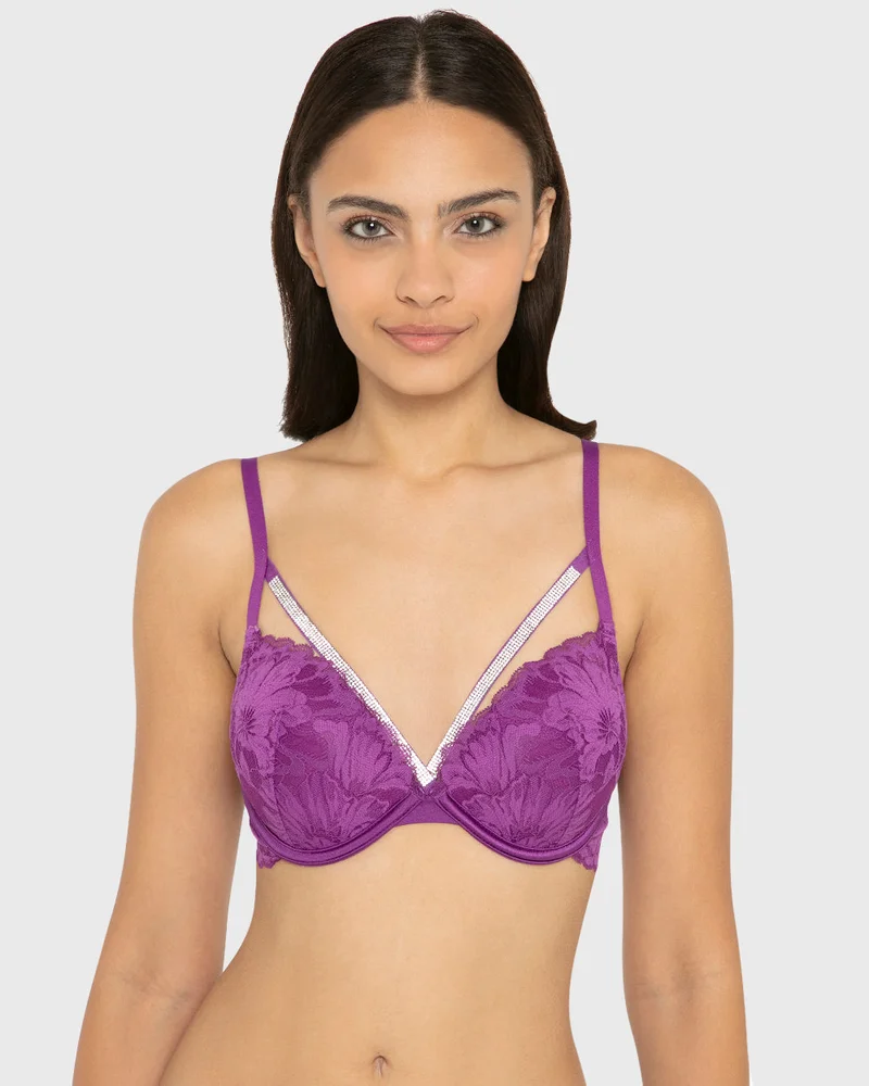 La Senza La Senza Double Push Up Wired Lace Bra