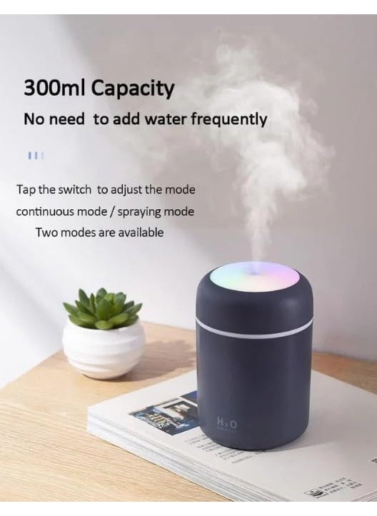 Auto Thrill Auto Thrill Humidifiers With Colorful Light For Room Bedroom Office Car White  - Image 4