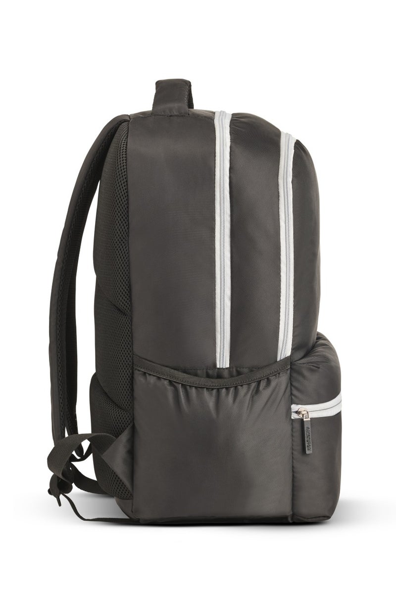 AMERICAN TOURISTER Slate 2.0 Backpack 01, 34L Capacity, Polyester, Black|Fits 15.6" Laptop|Designed For Comfort|Voluminous Front Pocket|Lightweight|Bottle Holder - 1 Year International Warranty - Image 3