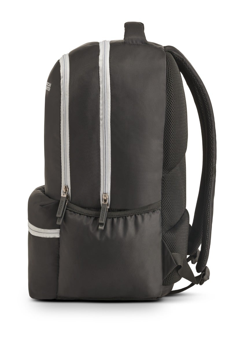 AMERICAN TOURISTER Slate 2.0 Backpack 01, 34L Capacity, Polyester, Black|Fits 15.6" Laptop|Designed For Comfort|Voluminous Front Pocket|Lightweight|Bottle Holder - 1 Year International Warranty - Image 4