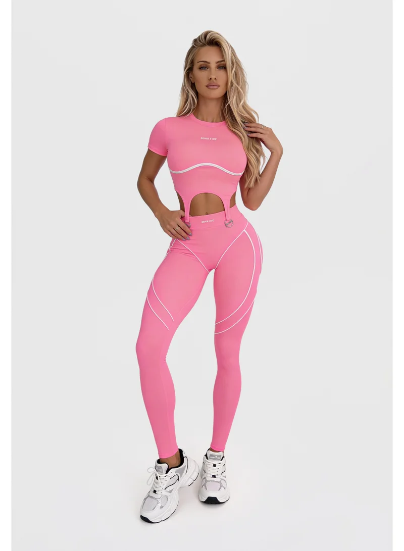 Bona Fide Bona Fide: Crop top "Candy Pink" Crop Candy Sports Bra for Women for Women | Best Price UAE