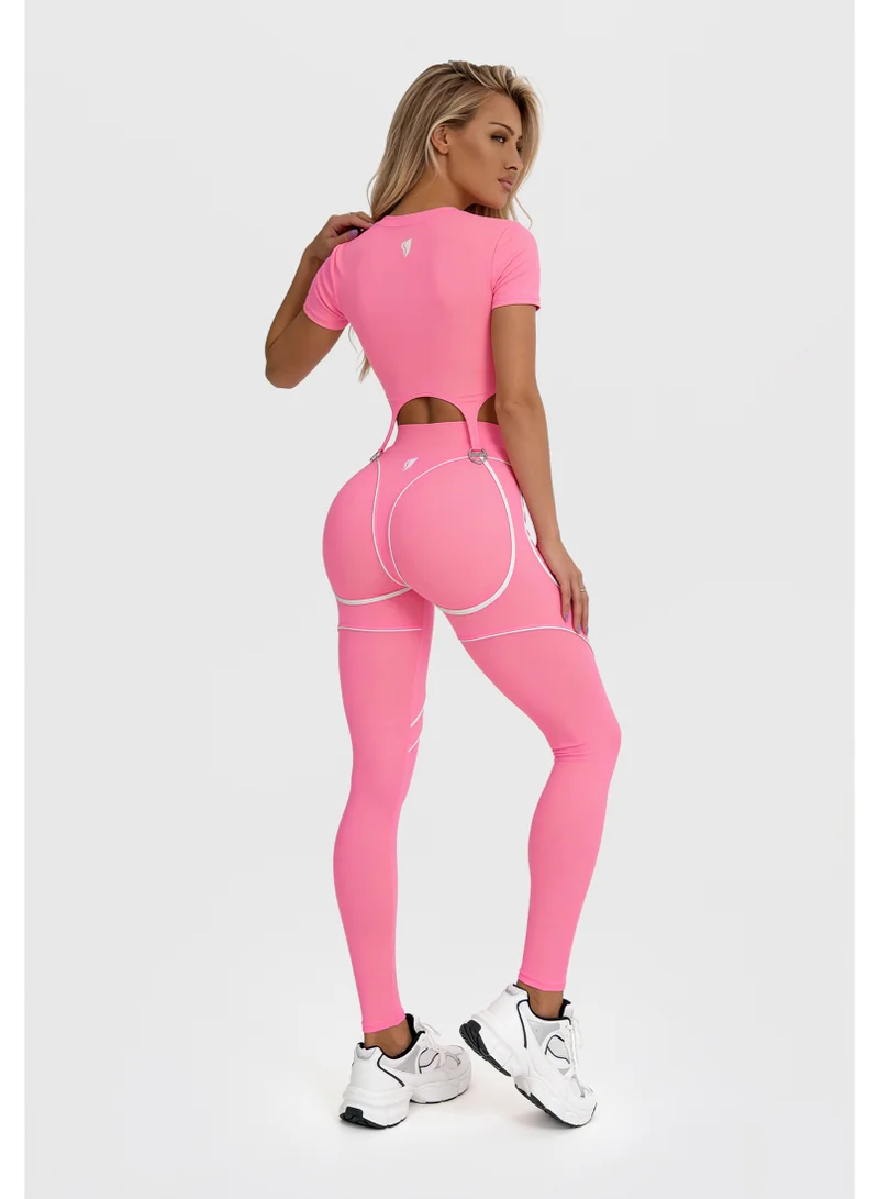 Bona Fide Bona Fide: Crop top "Candy Pink" Crop Candy Sports Bra for Women for Women | Best Price UAE
