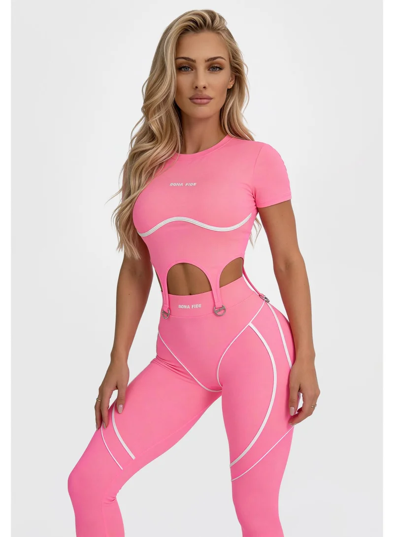 Bona Fide Bona Fide: Crop top "Candy Pink" Crop Candy Sports Bra for Women for Women | Best Price UAE