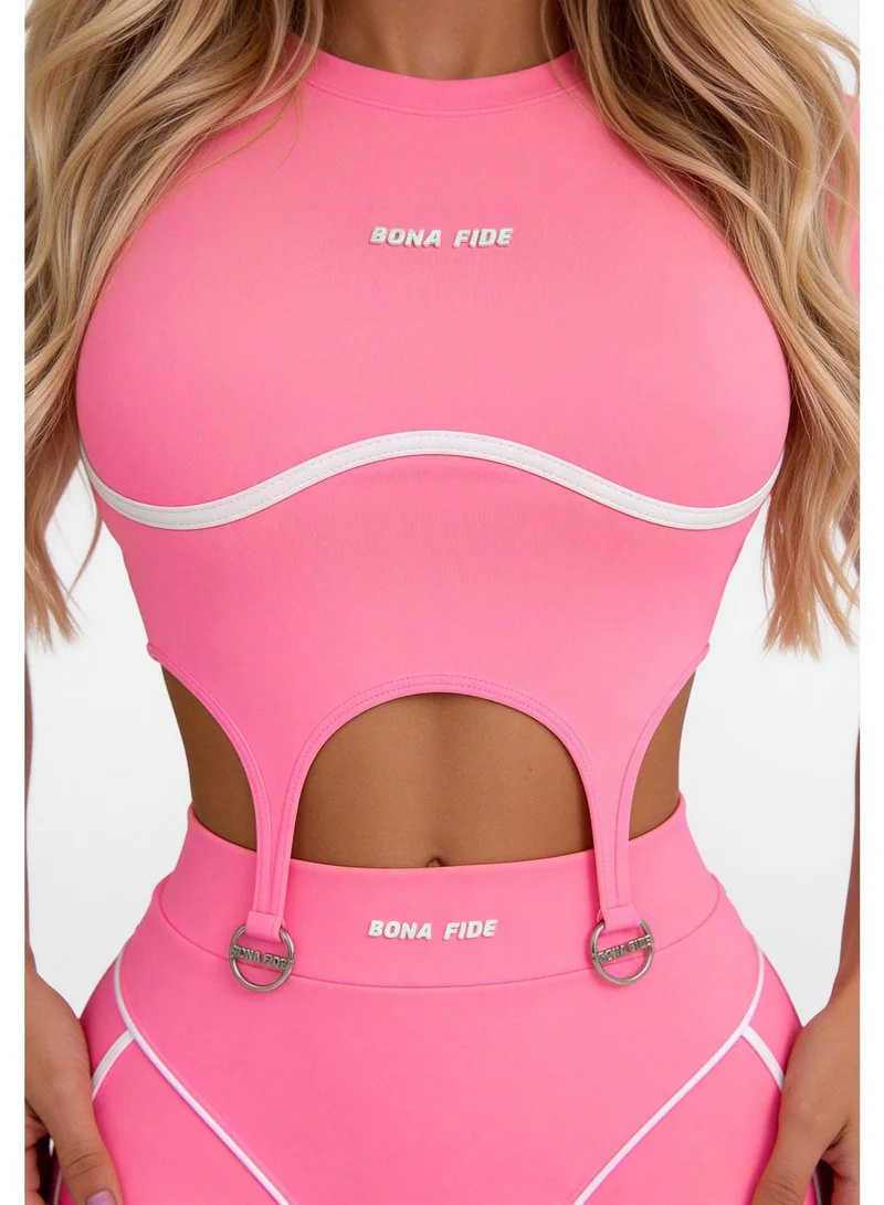 Crop Candy Sports Bra for Women