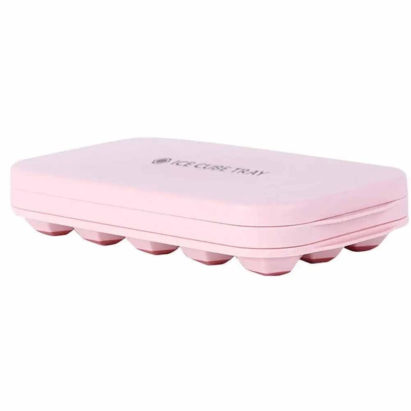 TGOPIT Ice Cube Tray with Lid Ice Cube Trays for FreezerPress Type Silicone Square Ice Cube MoldFoodGrade Ice Cube Moulds Release All Ice Cubes in One Second Reusable 15 Ice Cube TrayMulti - Image 1