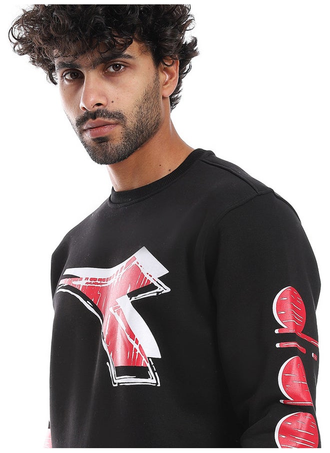 DIADORA - Men's Printed Sweatshirt - Image 1