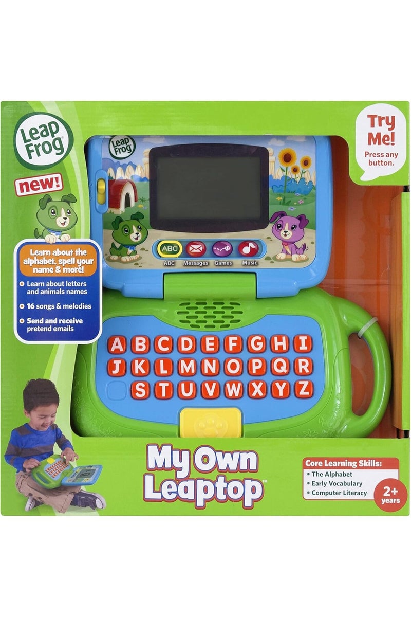 LeapFrog لابتوب سكاوت الخاص بي (أخضر) - لابتوب تعليمي تفاعلي للأطفال من عمر 2 إلى 5 سنوات - Image 2