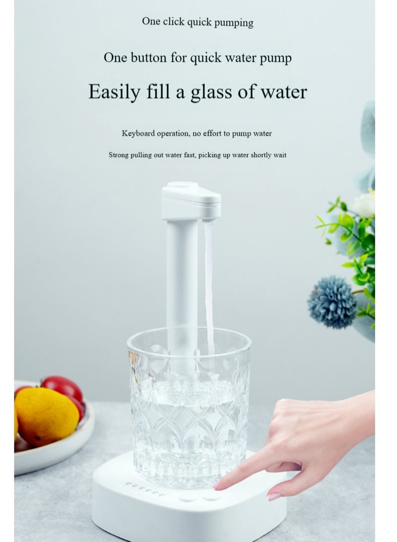 Seven modes  Kettle Pump Water Dispenser, Desktop Electric Water Dispenser, Automatic Drinking Water Pump for  Universal Bottles, Portable Kettle Pump for Home, Office, USB Charging 1800mAH - Image 4