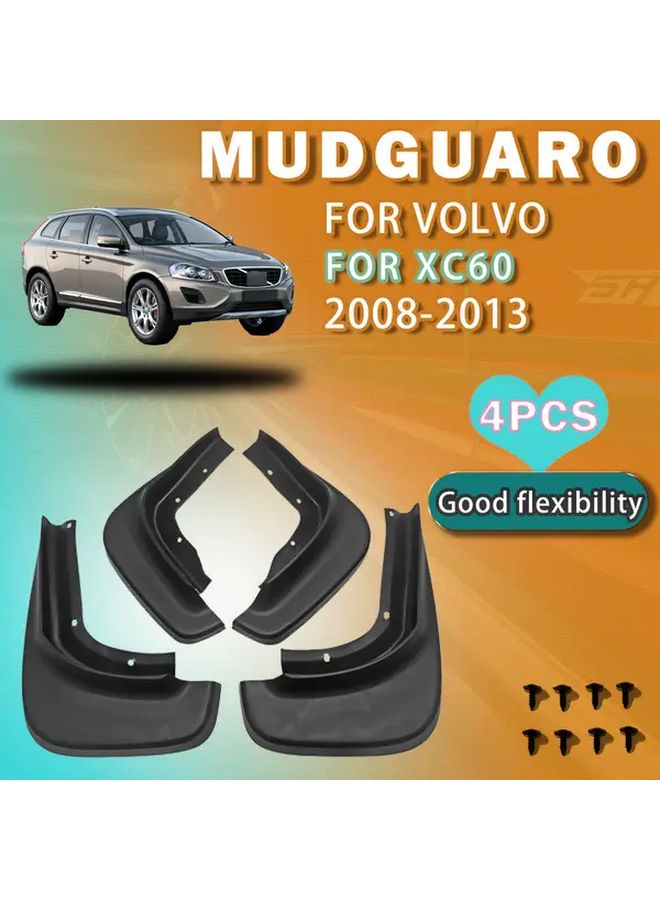 4Pcs Car Mud Flaps For Volvo XC60 2008 2013 Durable Scratch Protection - Image 2
