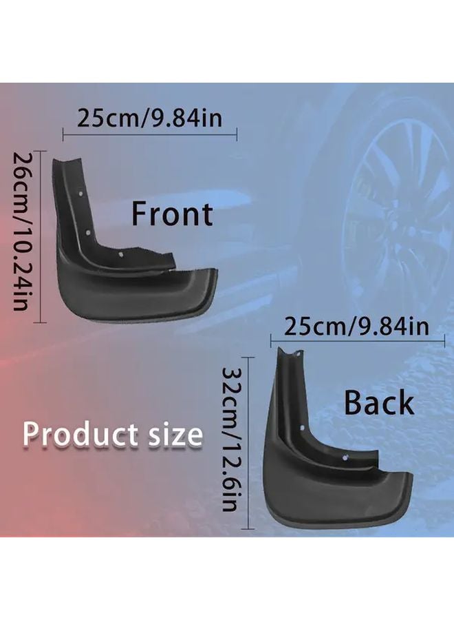 4Pcs Car Mud Flaps For Volvo XC60 2008 2013 Durable Scratch Protection - Image 3