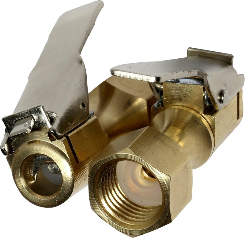 EPAuto 2 Pack Closed Flow Air Chuck with Clip - Image 3