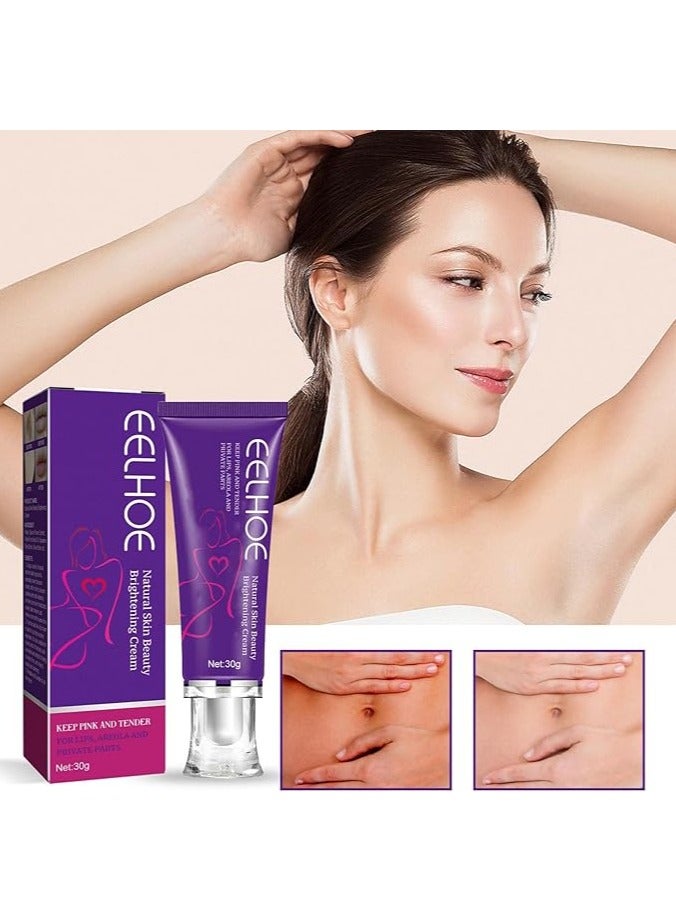 Eelhoe Intimate Parts Areola Underarm Whitening Cream, Brightens And Moisturizes For Intimate Areas, Armpit, Neck Back Legs Elbows Cream 30g. - Image 2