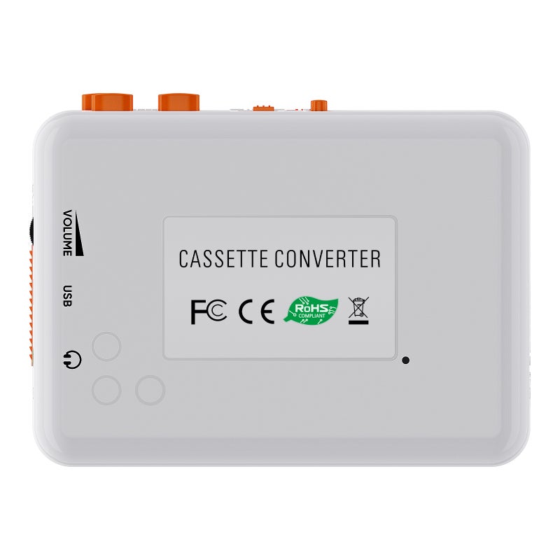 Ezcap Cassette Tape-to-MP3 Converter Portable Cassette Tape Player - Small Audio Converter for Headphones Speaker Systems - Image 5