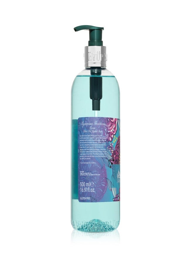 EST Eyup Sabri Tuncer Olive Oil Hand Soap, Ocean, 16.9 fl oz (500 ml) - Image 3