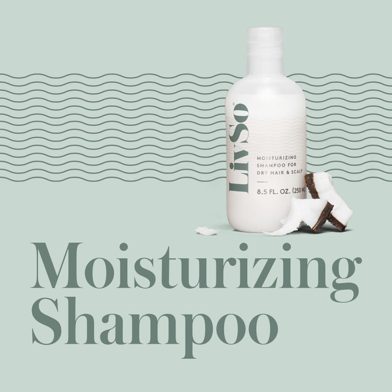 LivSo Moisturizing Scalp Shampoo - Moisturizes Hair & Scalp - Naturally Derived - Fresh Feel Product - A Little Bit of LivSo Goes a Long Way - Image 2