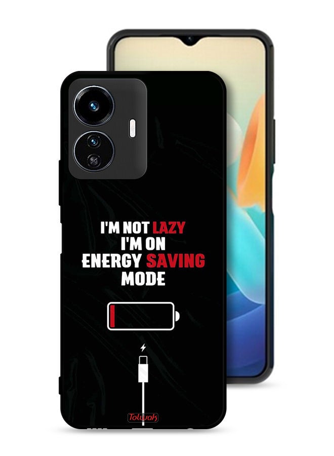 Tolwak Vivo Y77 5G Protective Case Cover I Am Not Lazy I Am On Energy Saving Mode - Image 1