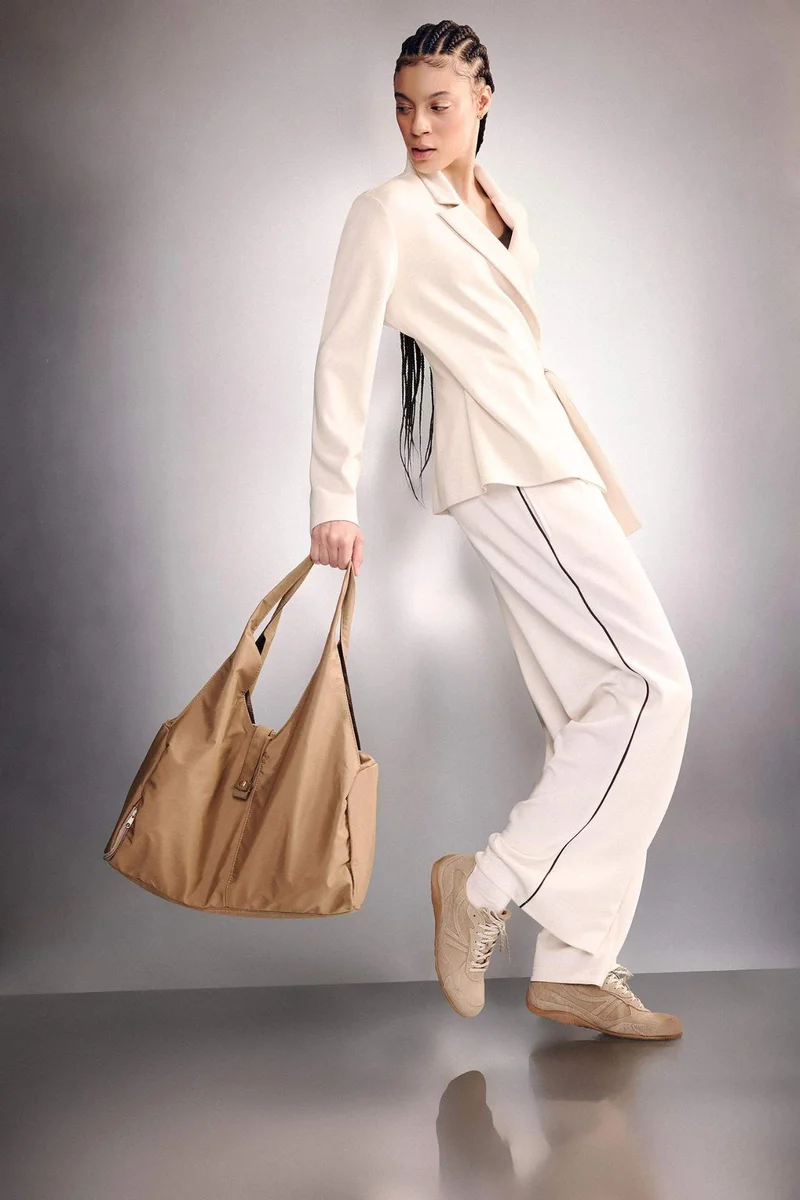 DeFacto Wide Leg Standard Length Modal Sweatpants