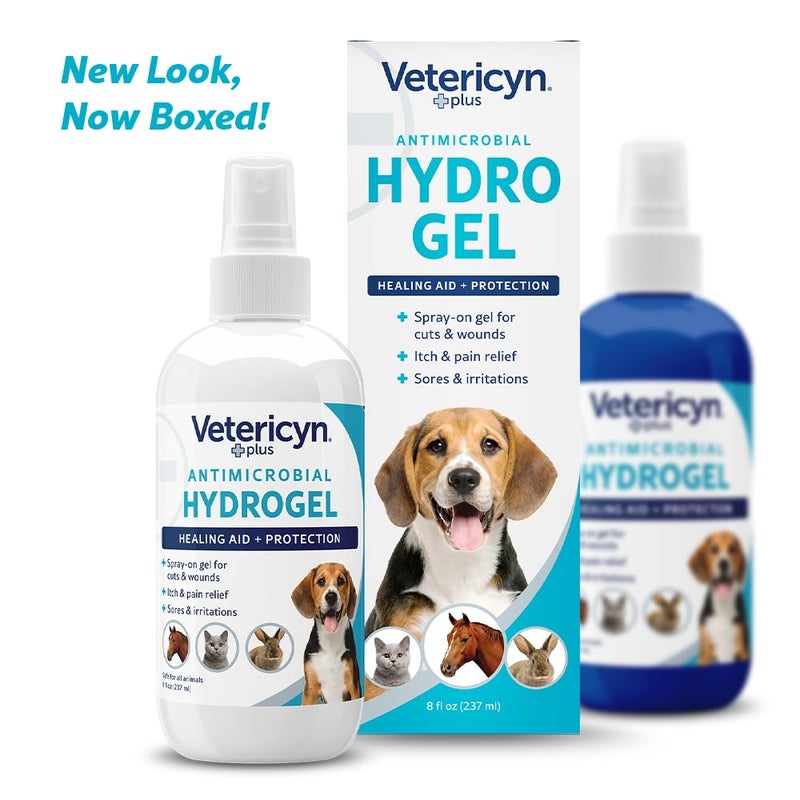 Vetericyn Plus Dog Wound Care Hydrogel Spray | Healing Aid and Wound Protectant, Sprayable Gel to Relieve Dog Itchy Skin, Safe for All Animals. 8 Ounces - Image 2