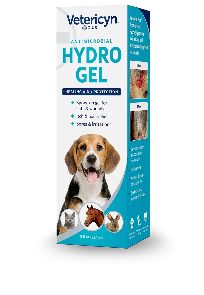 Vetericyn Plus Dog Wound Care Hydrogel Spray | Healing Aid and Wound Protectant, Sprayable Gel to Relieve Dog Itchy Skin, Safe for All Animals. 8 Ounces - Image 3