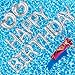 Minatee 15 Pcs Happy Birthday Pool Float Inflatable Letter Heart Pool Party Float Combo Large 20 Letter Balloons Float Decoration Water Swimming Pool Beach Toys with 40 Pcs Adhesive Dots for Party Silver - Image 3