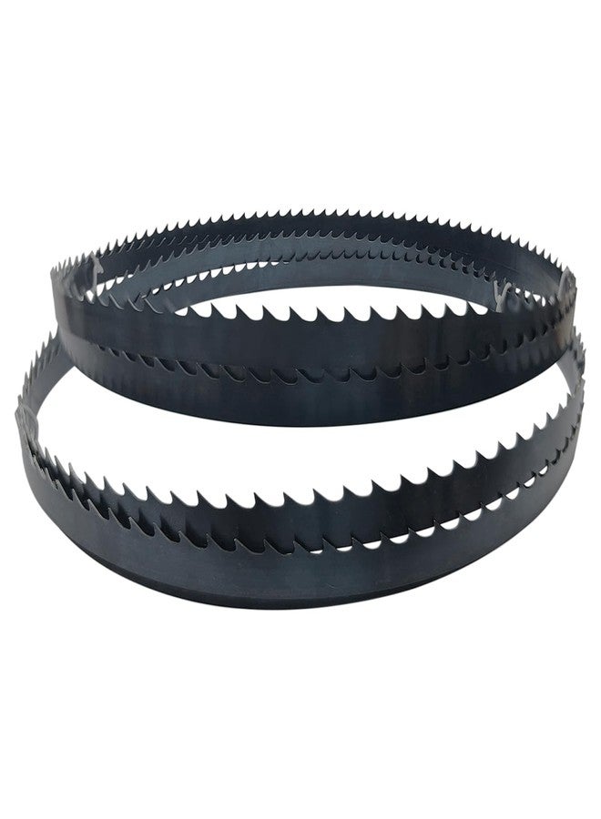شفرات منشار شريطي من FOXBC مقاس 93-1/2 بوصة × 3/8 بوصة × 6 TPI لقطع المنشار الشريطي مقاس 14 بوصة من Craftsman وDelta وRockwell وGrizzly وJet وRikon وSteel City وGeneral وRidgid - عبوة من قطعتين - Image 2