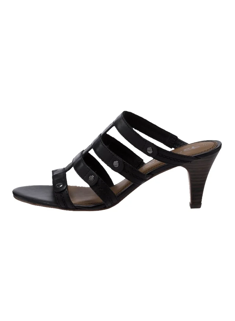 Tamaris Leather Midheel Sandals