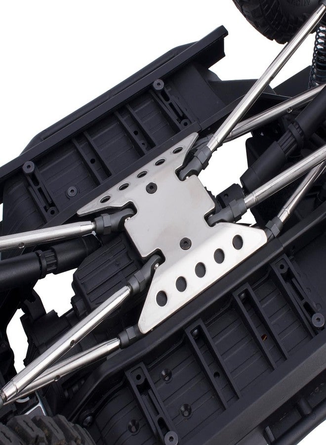VNUHV Stainless Steel SCX10 III Axle Protector Skid Plate Chassis Armor for 1/10 RC Crawler Car CJ7 (AXI03008) Upgrade Parts - Image 5