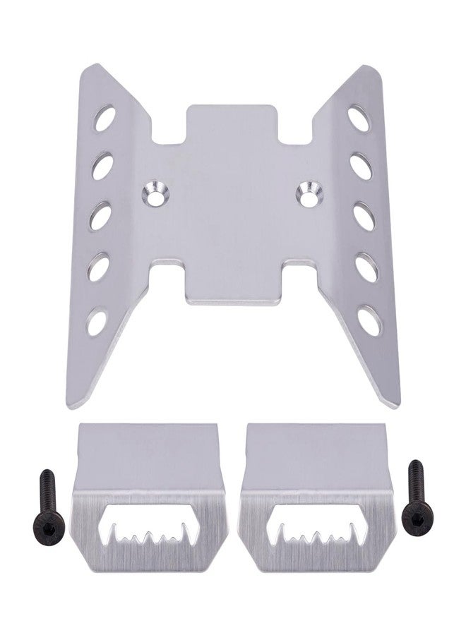 VNUHV Stainless Steel SCX10 III Axle Protector Skid Plate Chassis Armor for 1/10 RC Crawler Car CJ7 (AXI03008) Upgrade Parts - Image 1